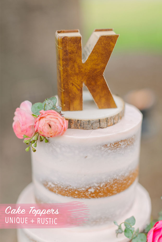 Wedding Cake Topper, Cake Topper Ideas, Rustic Wedding, Rustic Cake Topper