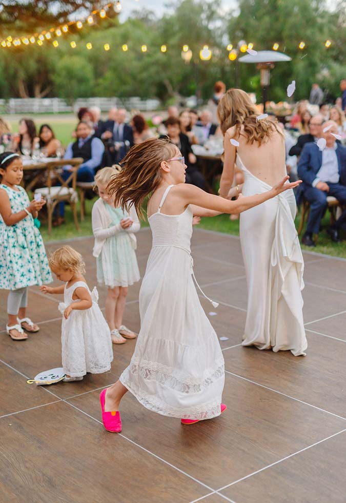 Wedding Activities for Kids, Camarillo Ranch Wedding, A Rental Connection