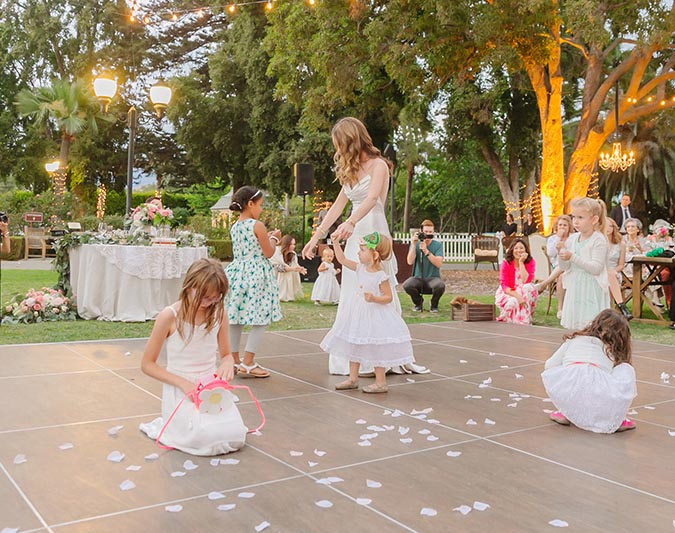 Wedding Activities for Kids, Camarillo Ranch Wedding, A Rental Connection